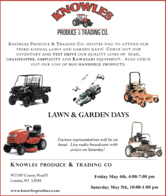 Third Annual Lawn and Garden Days Third Annual Lawn and Garden Days